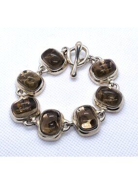 Tiffany & Co Smokey Topaz Sterling Silver 925 Toggle